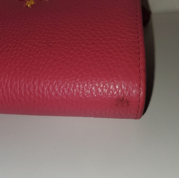 Auth. PRADA PINK SMALL WALLET - Picture 7 of 14